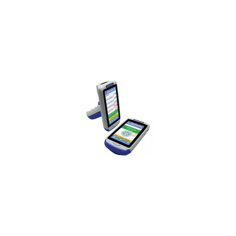 Joya Touch Plus Kit, 2D, BT (BLE), Wi-Fi, NFC, Gun, kit (USB), blue, grey, WEC 7