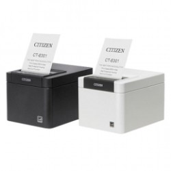 Citizen CT-E301, USB, RS232, Ethernet, 8 dots/mm (203 dpi), cutter, zwart
