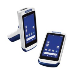 Datalogic Joya Touch 22, 2D, USB-C, BT, Wi-Fi, NFC, Gun, GMS, blue, grey, Android