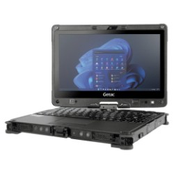 Getac V110 G6, 29,5cm (11,6''), Win. 10 Pro, QWERTZ, Chip, USB-C, SSD, Full HD