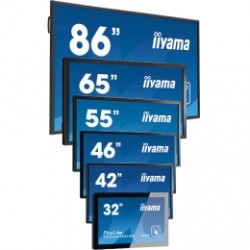 iiyama ProLite T5562AS-B1 Android, 138.6cm (54.6''), Projected Capacitive, 4K, black