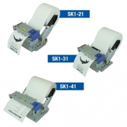Star Sanei SK1-211SF2-Q-M-SP, USB, RS232, 8 dots/mm (203 dpi), cutter, presenter