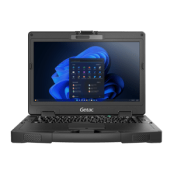 Getac S410, 35.5cm (14''), QWERTZ (DE), GPS, USB, RS232, BT, Ethernet, Wi-Fi, 4G, Intel Core i5, SSD, Win. 11 Pro