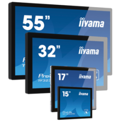 iiyama ProLite open-frame LCDs, 54.6cm (21.5''), Projected Capacitive, 10 TP, Full HD, USB, kit (USB), black