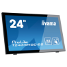 iiyama ProLite T24XX, Full HD, USB, kabel (USB), zwart
