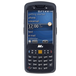 M3 Mobile BK10, 1D, LR, 8.9 cm (3.5''), QWERTY, GPS, USB, BT, WLAN