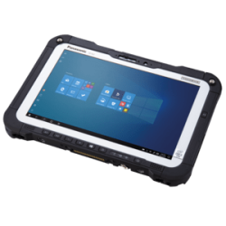 Panasonic TOUGHBOOK G2, 25,7cm (10,1''), GPS, digitizer, USB, USB-C, BT, Ethernet, WLAN, 4G, SSD, Win. 10 Pro, bat. ext.