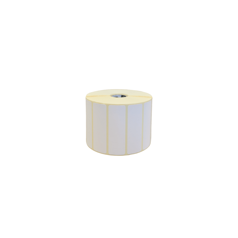 Linerless, label roll, thermal paper, 58mm