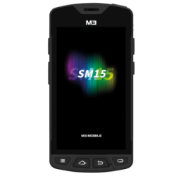 M3 Mobile SM15X, 2D, SE4750, 12.7 cm (5''), Full HD, GPS, BT (BLE), WLAN, 4G, NFC, Android, GMS, ext. Bat.