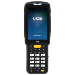 M3 Mobile US20, 2D, SE4750, 10.5 cm (4''), Func. Num., BT, WLAN, NFC, Android