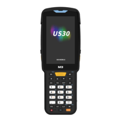 M3 Mobile US30, 2D, SE4770, 10.5 cm (4''), num., hot-swap, BT, Wi-Fi, NFC, Android, black
