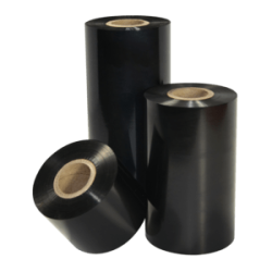 Thermal transfer ribbons, Inkanto, AWR 8, Wax, 40mm, 300 m, Out, Black