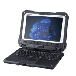 Panasonic TOUGHBOOK G2 mk3, 25,7cm (10,1''), USB, Ethernet, 4G, SSD, Win. 11 Pro, black