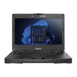 Getac S410, 35.5cm (14''), QWERTZ (DE), BT, Wi-Fi, Intel Core i5, SSD, Win. 11 Pro