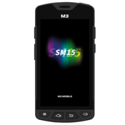 M3 Mobile SM15, 2D, SE4750, 12.7 cm (5''), Full HD, GPS, BT (BLE), Wi-Fi, 4G, NFC, Android, GMS