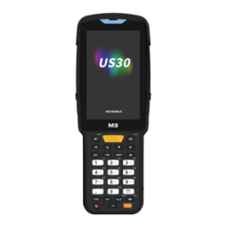 M3 Mobile US30, 2D, SE5500, 10.5 cm (4''), Func. Num., hot-swap, BT, WLAN, NFC, Android, zwart