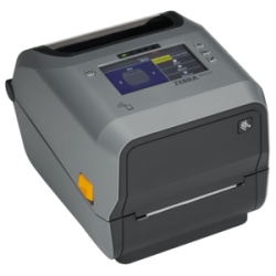 Zebra ZD621, 8 dots/mm (203 dpi), disp. (colour), RTC, RFID, USB, USB Host, RS232, BT, Ethernet, Wi-Fi, kit (USB), grey