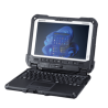 Panasonic TOUGHBOOK G2 mk3, Smart Card Reader, 25,7cm (10,1''), GPS, USB, BT, Ethernet, WLAN, 4G, SSD, Win. 11 Pro, zwart
