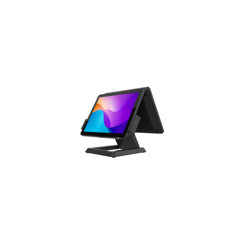 HiStone HERO II, HK578, 38.1 cm (15''), USB, poweredUSB, RS232, 5.0, Ethernet, Intel Celeron J, SSD, donkergrijs