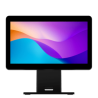 HiStone LUNA X, HK316K, 39.6 cm (15.6''), Full HD, USB, RS232, BT, Ethernet, WLAN, Android, zwart