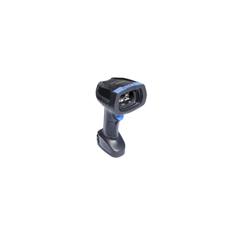 Datalogic PowerScan 9600 RFID, UHF (865 MHz - 868 MHz), BT, 2D, RFID, DC, BT, multi-IF, kit (USB), RB, black, blue