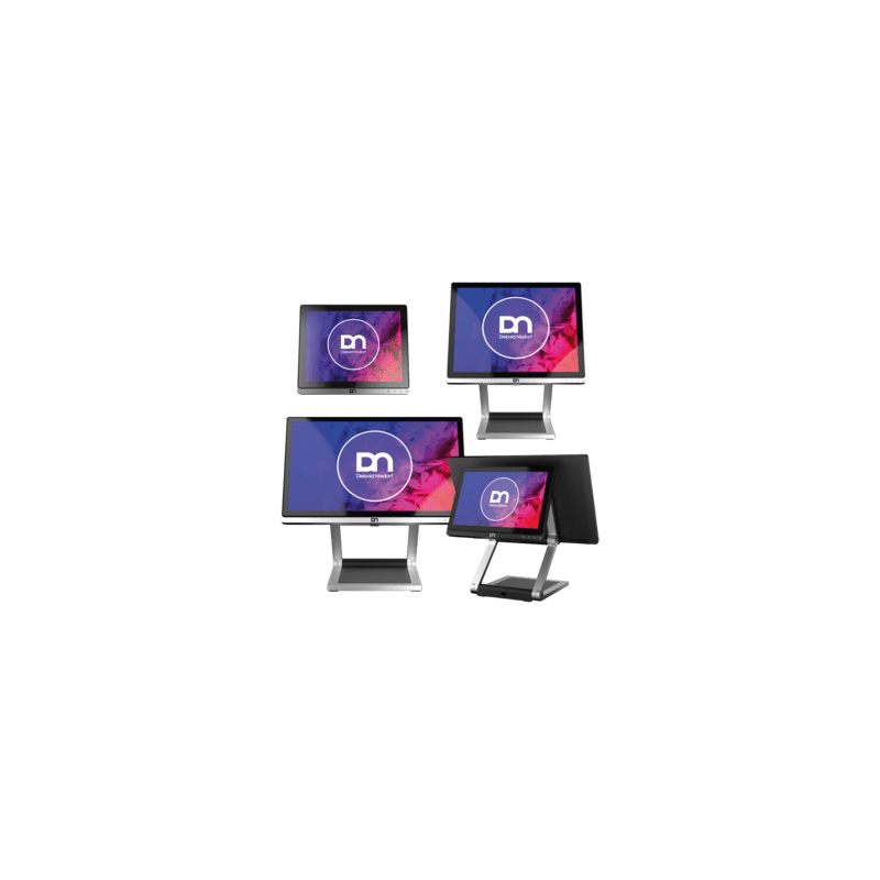 Diebold Nixdorf D1000 Series, 39.6 cm (15,6''), Projected Capacitive, Full HD, USB, USB-C, silver