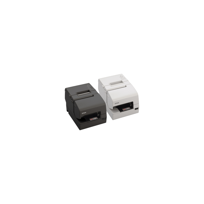 Epson TM-H6000V, MICR, cutter, USB, USB Host, RS232, Ethernet, OPOS, ePOS, white