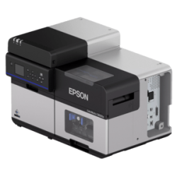 Epson ColorWorks C8000e, matte black ink, cutter, disp., USB, Ethernet, kit (USB), black, grey