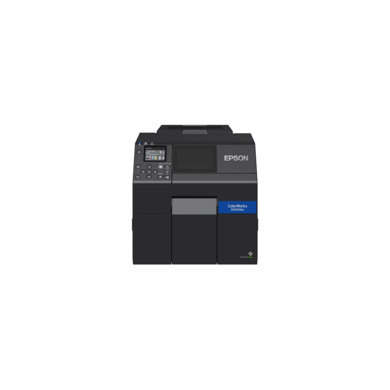 ColorWorks D6000 dye ink, peeler, disp., USB, Ethernet, black