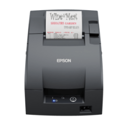 Epson TM-U220IIB, cutter, Ethernet, dark grey