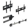 Ergonomic Solutions  Menu board mount, with tilt, for 3 screens (landscape) up to 43" (VESA 100 and 200)