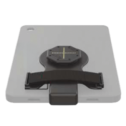 RAM Mounts GDS Tab-Conn for Tablets without Cases - D Shape & Rear Pads - Light Gray