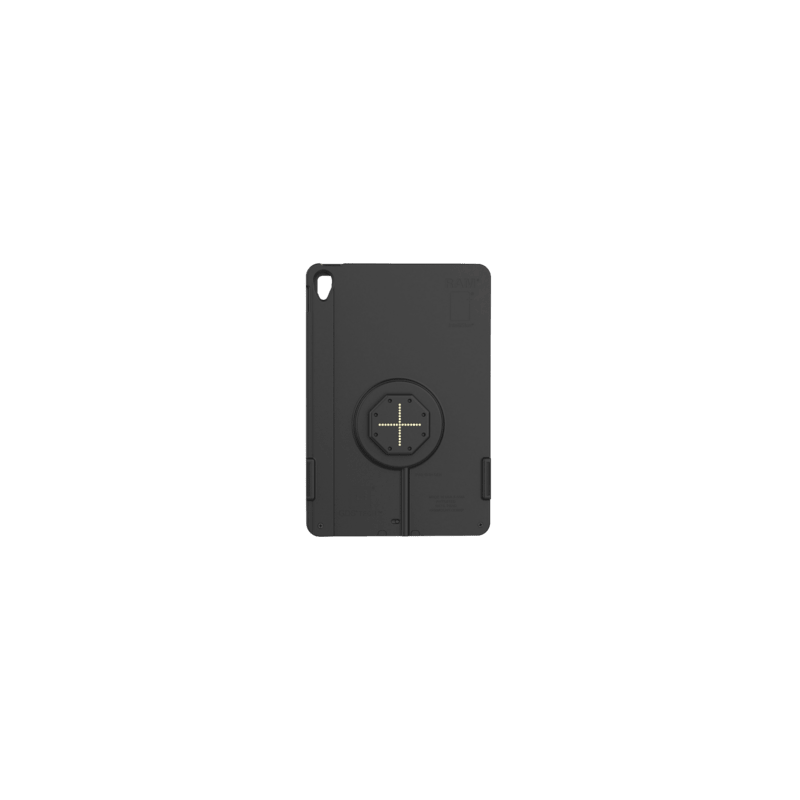 RAM Mounts Safe-Case™ for Samsung Galaxy Tab S10 & S10+ - Key-Lock, several Hole Pattern, light gray