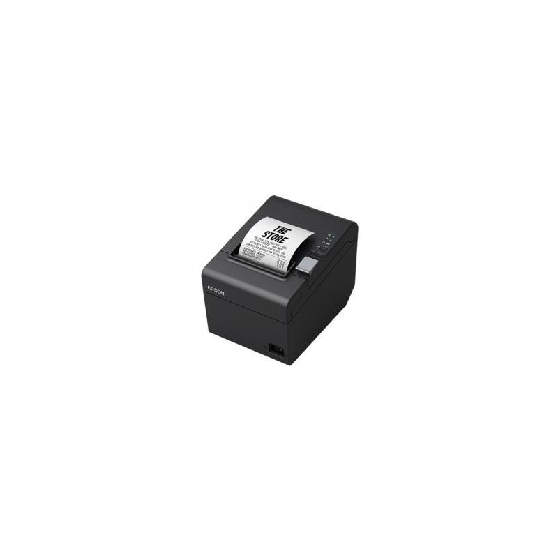 Epson TM-T20III, USB, Ethernet, 8 dots/mm (203 dpi), cutter, ePOS, zwart