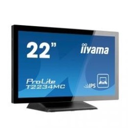 iiyama ProLite T22XX, 54.6cm (21.5''), Projected Capacitive, Full HD, USB, kabel (USB), zwart