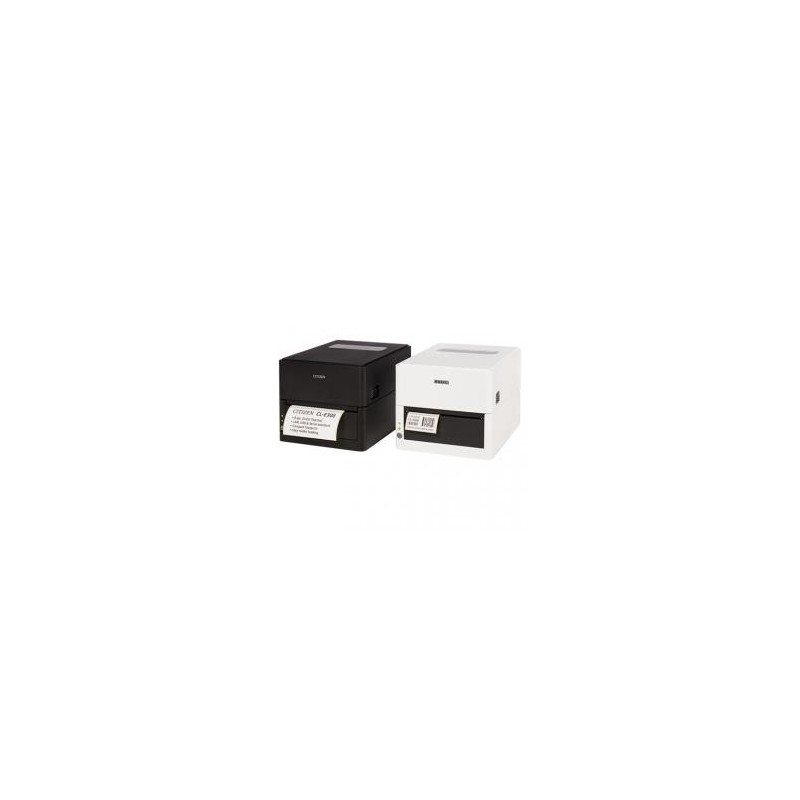 Citizen CL-E300, 8 dots/mm (203 dpi), USB, RS232, Ethernet, white