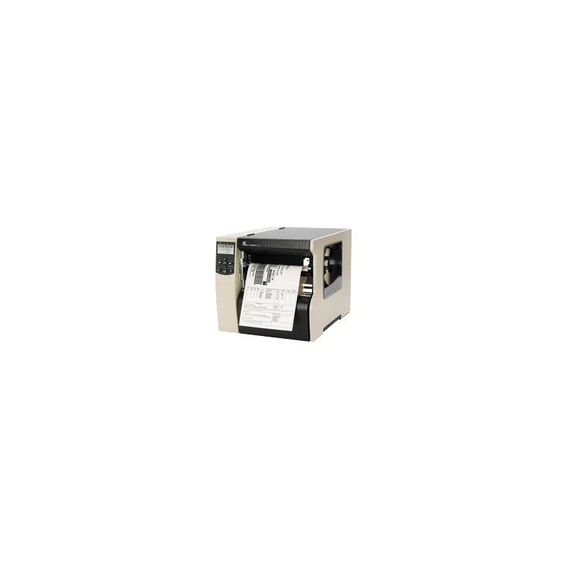 Zebra 220Xi4, 12 dots/mm (300 dpi), peeler, rewind, RTC, multi-IF, printserver (ethernet)