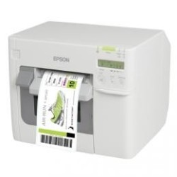 Epson ColorWorks C3500, cutter, disp., USB, Ethernet, NiceLabel, white