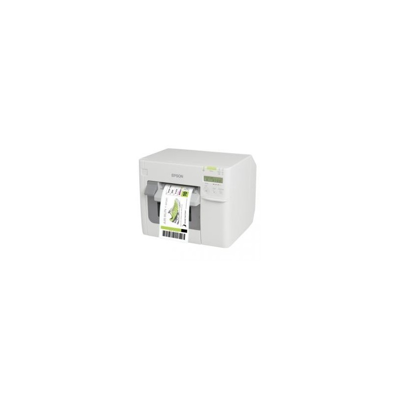 Epson ColorWorks C3500, cutter, disp., USB, Ethernet, NiceLabel, wit