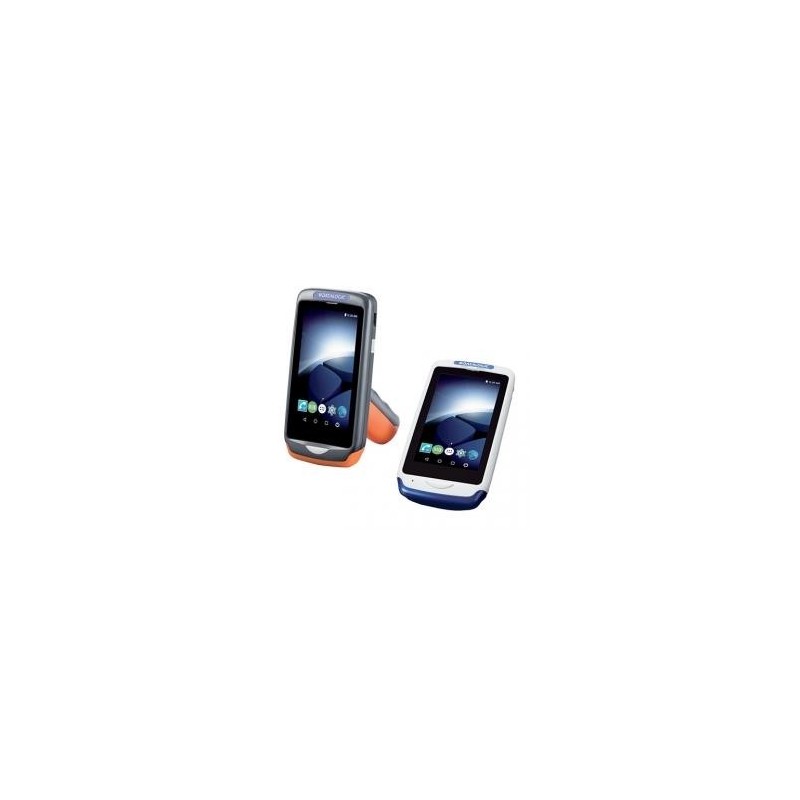 Joya Touch A6, 2D, USB, BT, WLAN, NFC, Gun, donkergrijs, oranje, Android