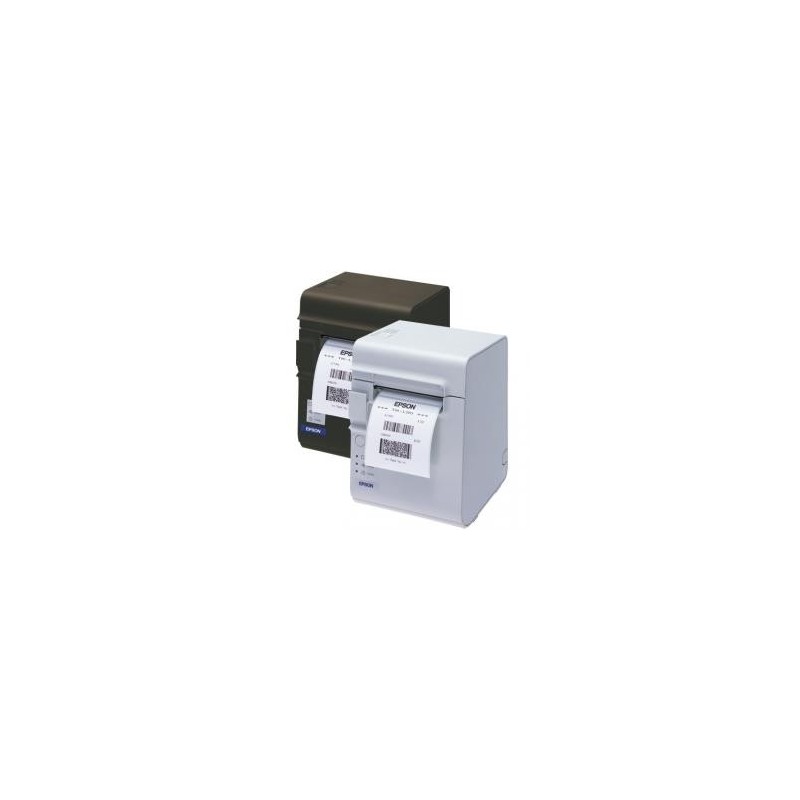 Epson TM-L90Peeler, 8 dots/mm (203 dpi), USB, Ethernet, donkergrijs